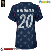 Ženske Nogometnih dresov Združene države Folarin Balogun #20 Gostujoči SP 2026 Kratki rokavi